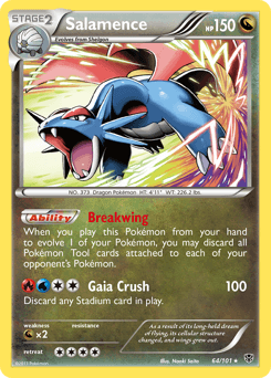 Salamence Holo - Plasma Blast