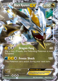 Black Kyurem-EX Normal - Legendary Treasures