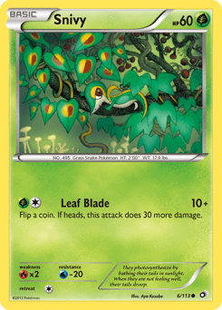 Snivy Normal - Legendary Treasures