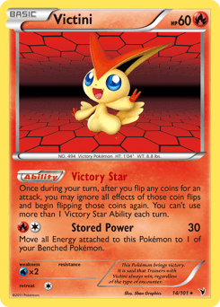 Victini Holo - Noble Victories