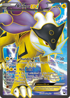 Raikou-EX Normal - Dark Explorers