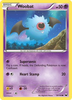 Woobat Normal - Dark Explorers