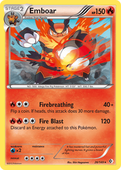 Emboar Holo - Boundaries Crossed