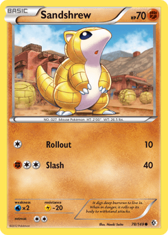 Sandshrew Normal - Boundaries Crossed