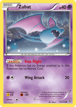 Zubat Normal - Plasma Storm