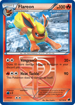Flareon Normal - Plasma Freeze