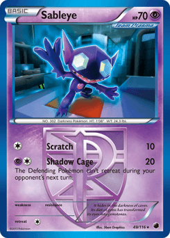 Sableye Normal - Plasma Freeze