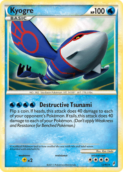 Kyogre Holo - Call of Legends
