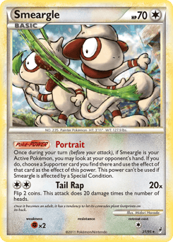 Smeargle Holo - Call of Legends