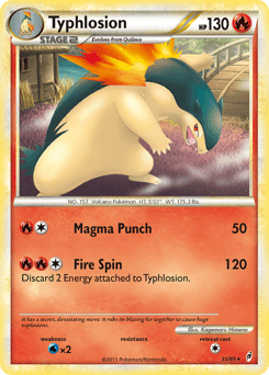 Typhlosion Normal - Call of Legends