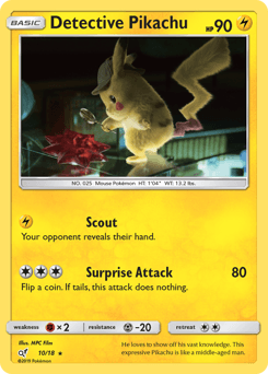 Detective Pikachu Normal - Detective Pikachu