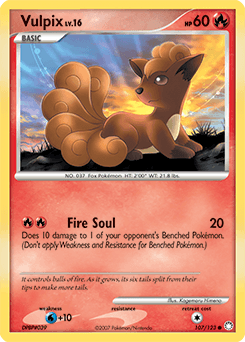 Vulpix Normal - Mysterious Treasures