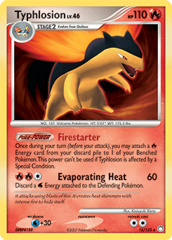 Typhlosion Holo - Mysterious Treasures