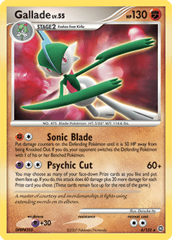 Gallade Holo - Secret Wonders