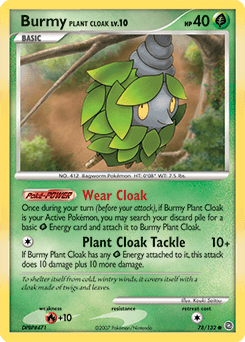 Burmy Plant Cloak Normal - Secret Wonders