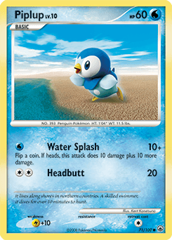 Piplup Normal - Majestic Dawn