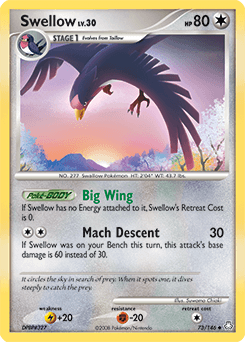 Swellow Normal - Legends Awakened