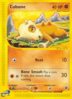 Cubone Normal - Expedition Base Set