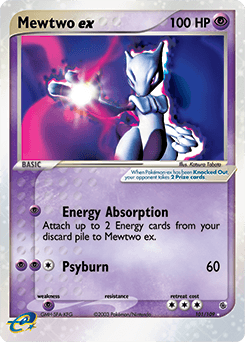 Mewtwo ex Normal - Ruby & Sapphire