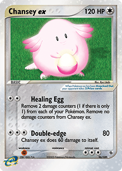 Chansey ex Normal - Ruby & Sapphire