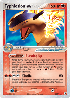 Typhlosion ex Normal - Unseen Forces