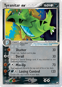 Tyranitar ex Normal - Unseen Forces