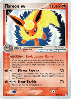 Flareon ex Normal - Delta Species