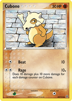 Cubone Normal - Delta Species