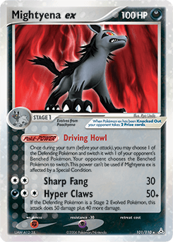 Mightyena ex Normal - Holon Phantoms