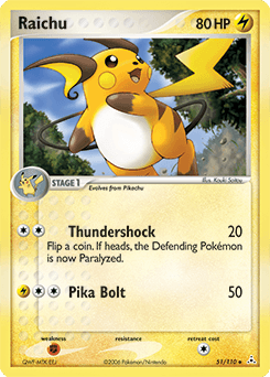 Raichu Normal - Holon Phantoms