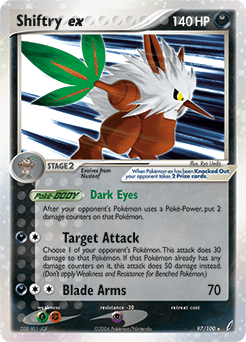 Shiftry ex Normal - Crystal Guardians