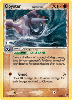 Cloyster δ Normal - Dragon Frontiers