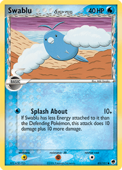 Swablu δ Normal - Dragon Frontiers