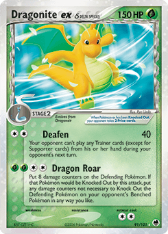 Dragonite ex δ Normal - Dragon Frontiers