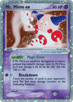 Mr. Mime ex Normal - FireRed & LeafGreen