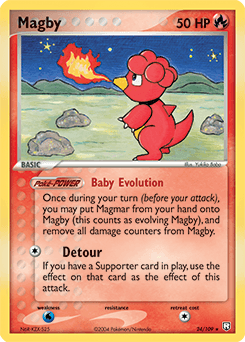 Magby Normal - Team Rocket Returns