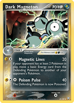 Dark Magneton Normal - Team Rocket Returns