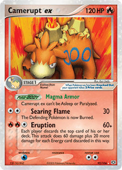 Camerupt ex Normal - Emerald