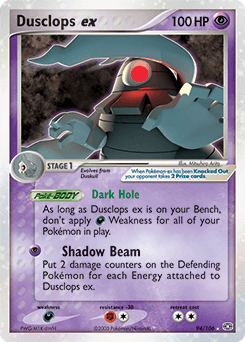 Dusclops ex Normal - Emerald