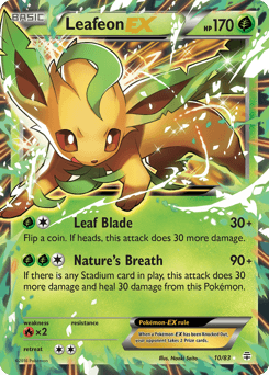 Leafeon-EX Normal - Generations