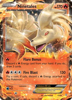 Ninetales-EX Normal - Generations