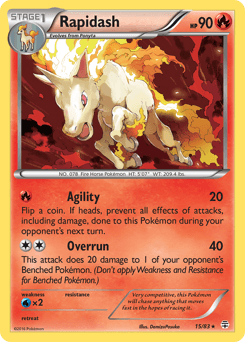 Rapidash Normal - Generations