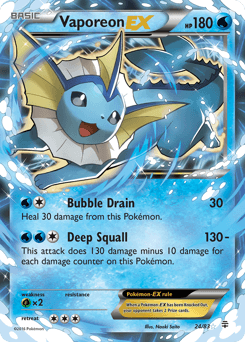 Vaporeon-EX Normal - Generations