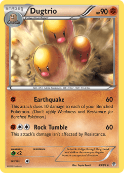 Dugtrio Normal - Generations