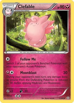 Clefable Normal - Generations