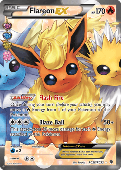 Flareon-EX Normal - Generations