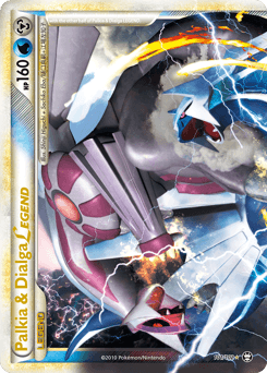 Palkia & Dialga LEGEND Normal - HS—Triumphant