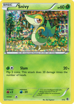 Snivy Normal - McDonald's Collection 2011