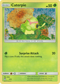 Caterpie Normal - McDonald's Collection 2019