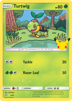 Turtwig Normal - McDonald's Collection 2021